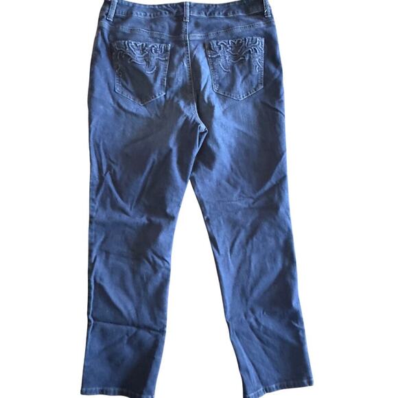 Gloria Vanderbilt Amanda Slim Jeans Size 16 - Picture 2 of 5